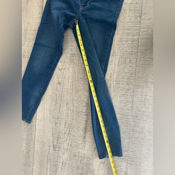 H&M Super Skinny Dark Wash High Rise Denim Jeans Size 27/30 - Picture 10 of 11